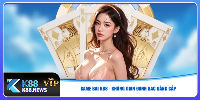 Game bài K88 - Không gian đánh bạc đẳng cấp