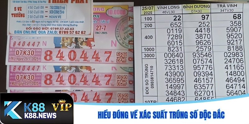 Hiểu đúng về xác suất trúng số độc đắc